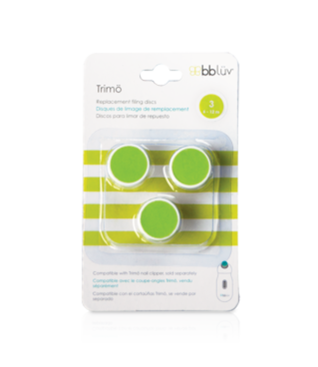 Bblüv - Replacement filling discs (6-12M) forTrimö nail trimmer