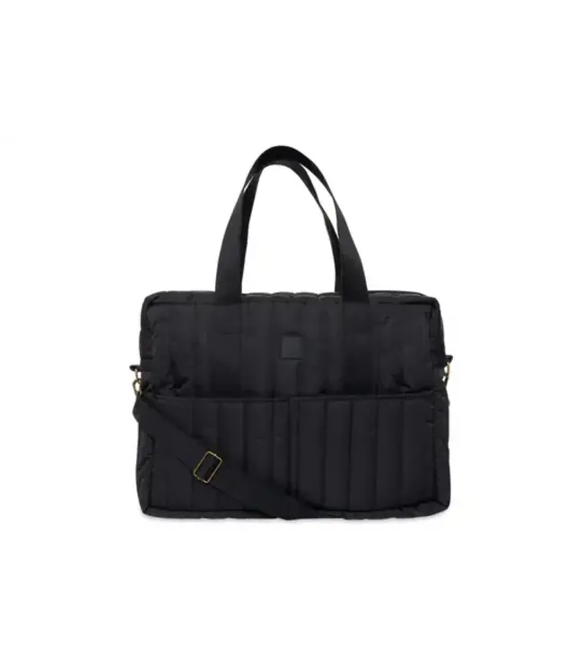 Jollein - Diaper bag puffed moos zwart