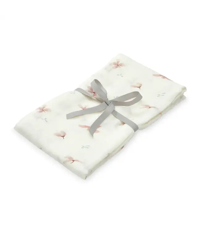 Cam Cam Cam Cam Copenhagen - Swaddle Windflower creme (120X120)