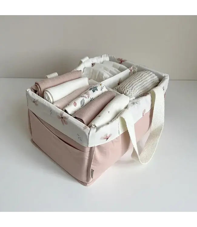 Cam cam Copenhagen - Diaper Caddy - OCS - Windflower Creme