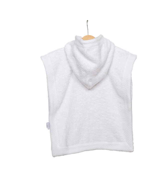 Living Nature - Poncho Wit/Wit