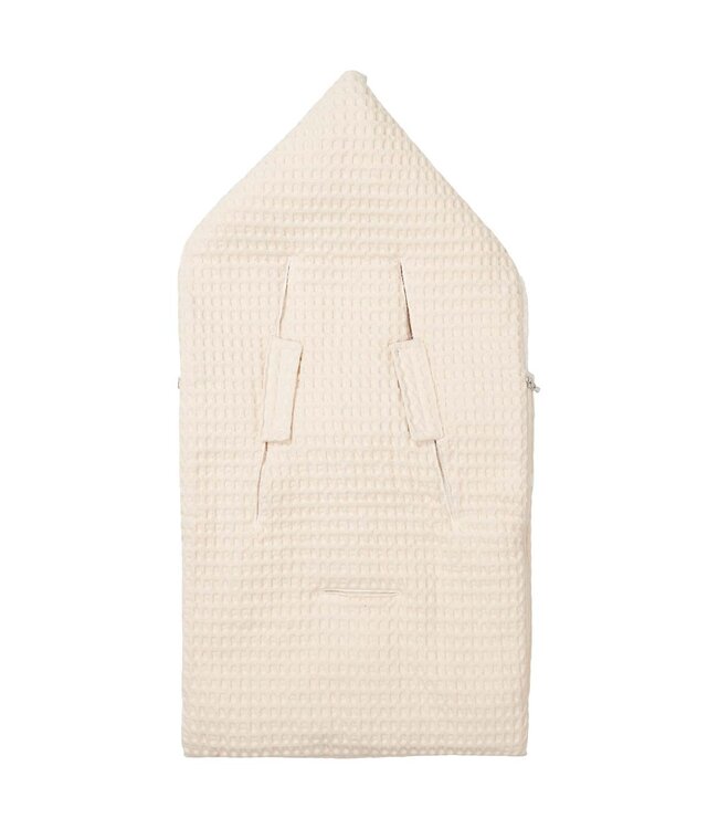 Koeka - Voetenzak 0+ 3/5 punts gordel Wafel Teddy  Oslo natural