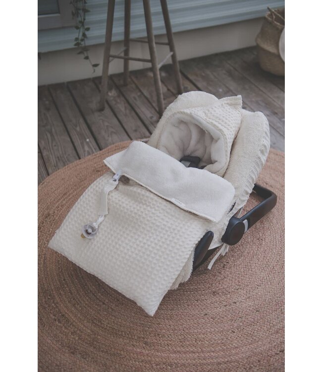 Koeka - Voetenzak 0+ 3/5 punts gordel Wafel Teddy  Oslo natural