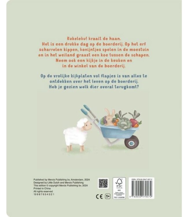 Little Dutch - Mijn Flapjesboek - Boerderij