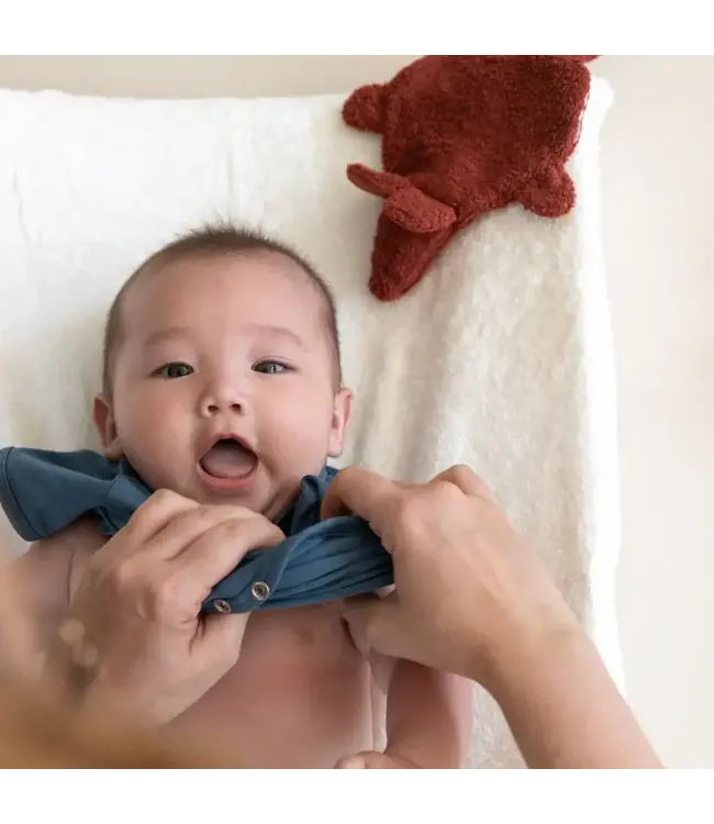 Timboo - COVER for changing pad 76x51cm - FROSTED ALMOND