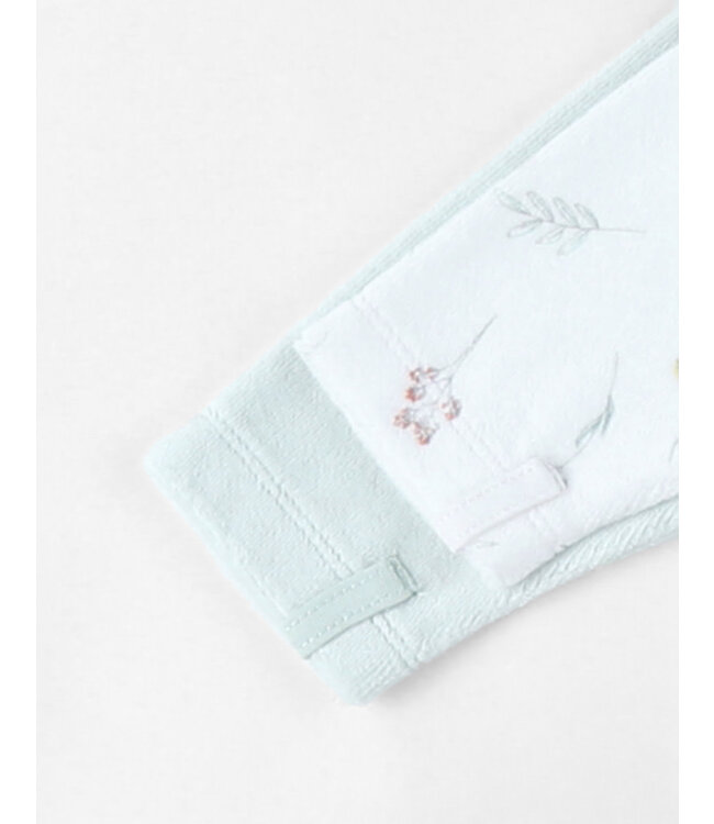 Noukies - Set van 2 Pyjama's Fluweel Pretty flowers