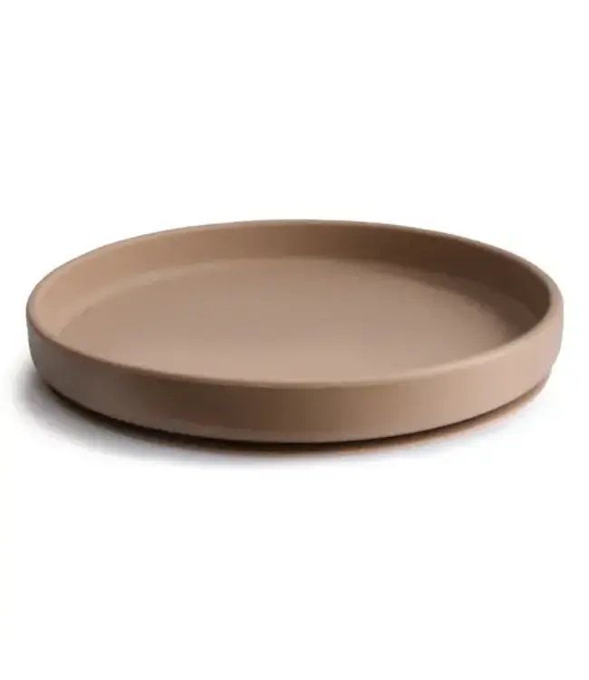 Mushie - Siliconen bord - Natural