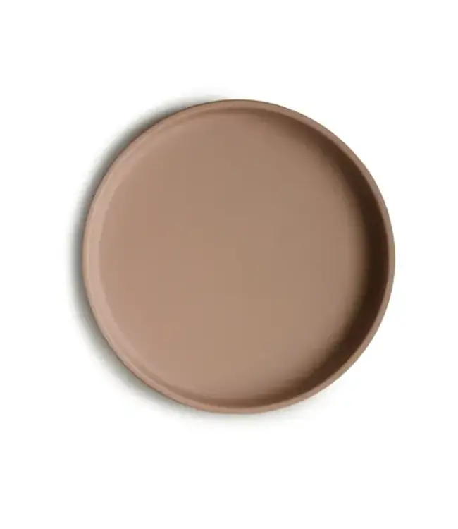 Mushie - Siliconen bord - Natural