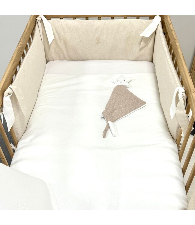 Living Nature Living nature - Bedomrandig  Linnen collectie