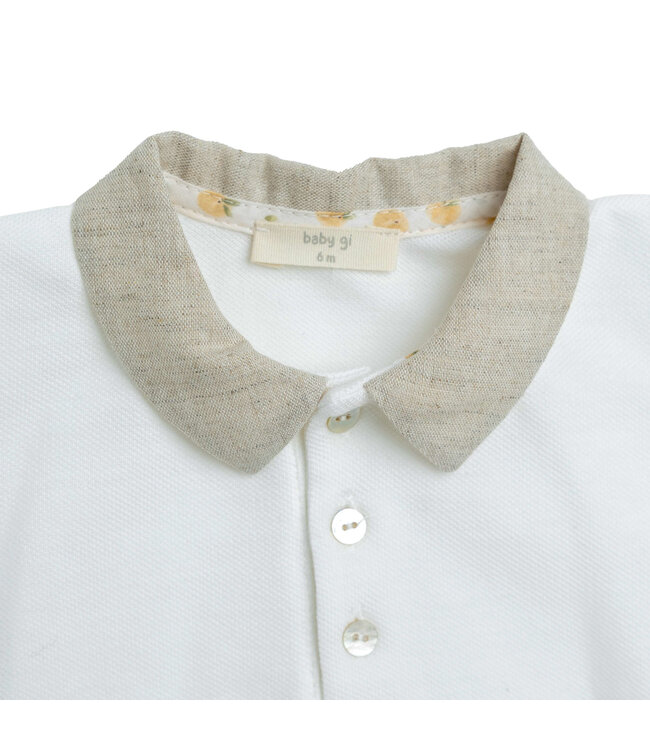 Baby gi - Fruity Onesie Ivory