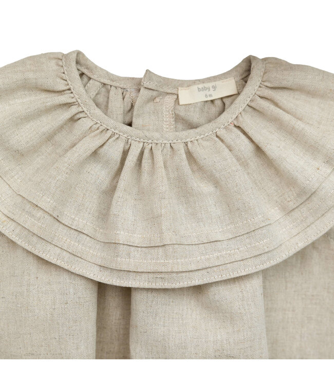 Baby Gi - Fruity Romper Beige