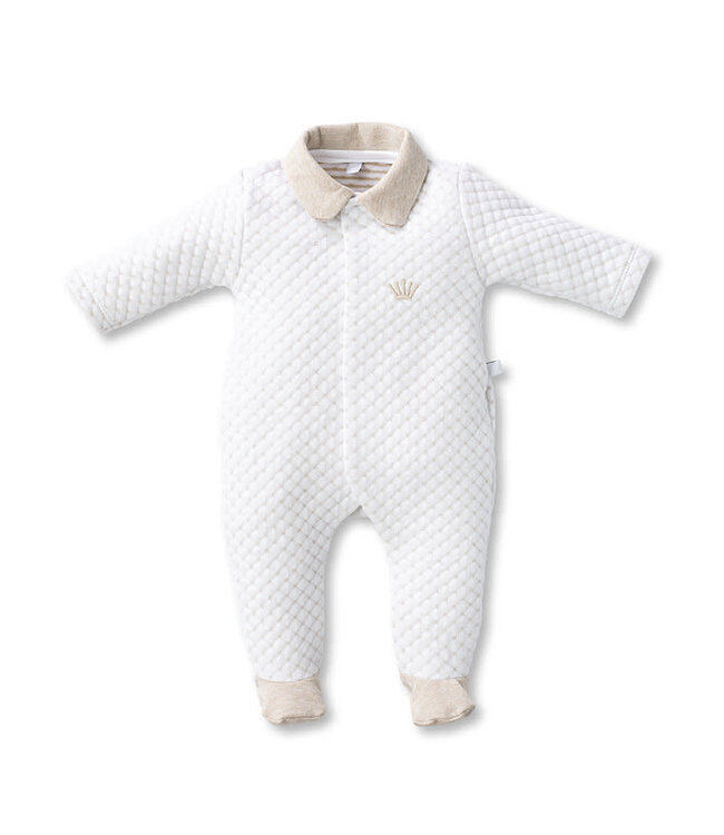 MY FIRST COLLECTION My First Collection - Rompersuit Oslo White/Beige