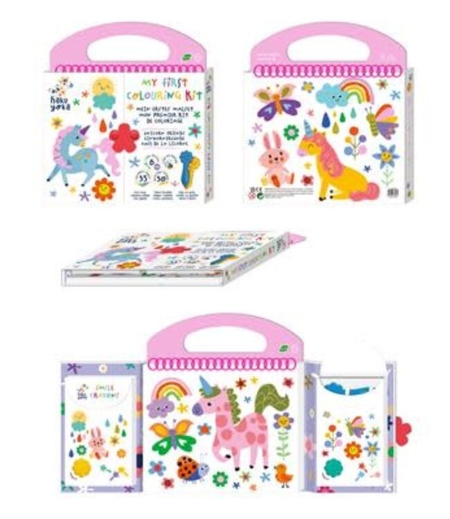 Haku Yoka: MIJN EERSTE KLEURKIT / EENHOORNVRIENDEN