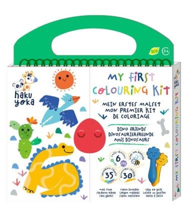 Haku Yoka - MIJN EERSTE KLEURKIT / DINOVRIENDEN