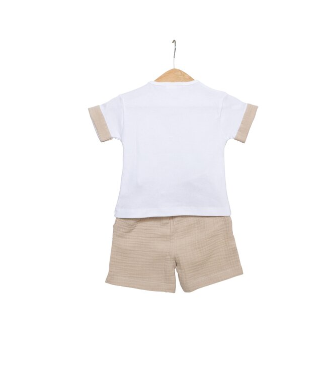 Living Nature - 2-Delig pakje Charles T-shirt en short