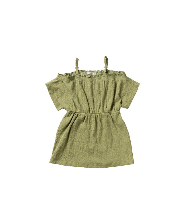 Your Wishes - Off shoulder dress broderie