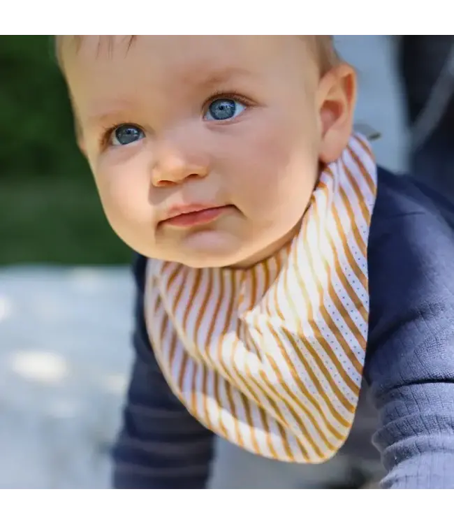 Cam Cam Copenhagen - Bandana Bib, Jersey, 2-Pack - GOTS - Oatfield