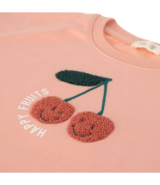 Lassig - Kids sweater cherry/peach