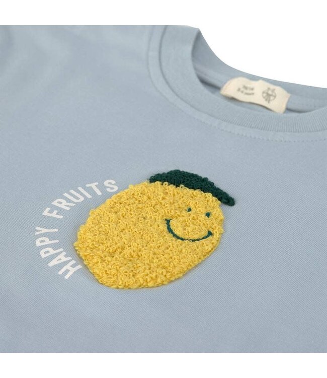 Lassig - T-shirt Lemon light blue