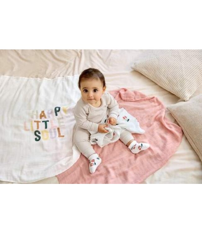 Lassig - Terry socks cherry peach 3pcs