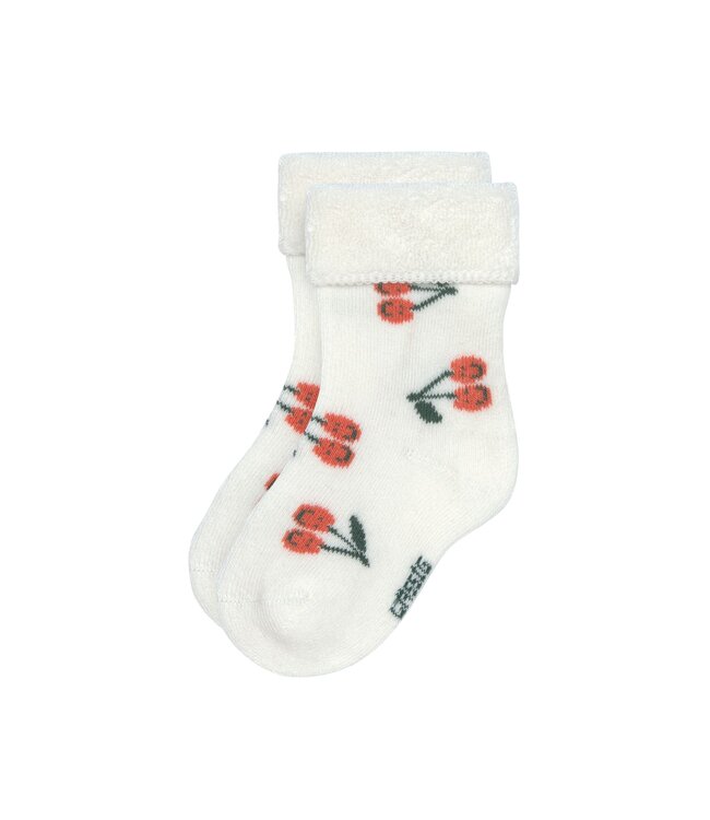 Lassig - Terry socks cherry peach 3pcs