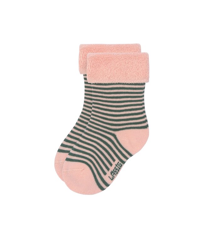 Lassig - Terry socks cherry peach 3pcs