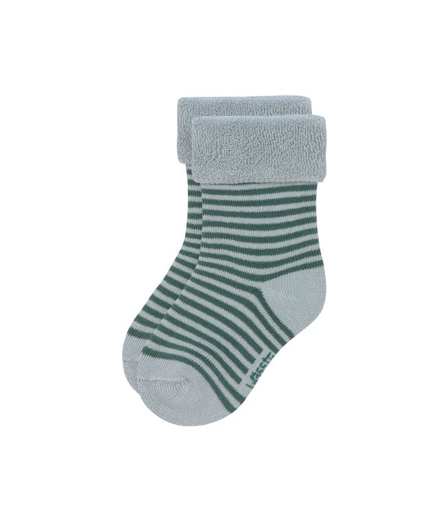 Lassig - Terry socks Lemon light blue
