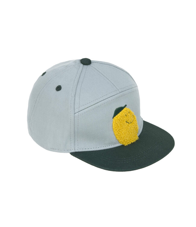 Lassig - Kids skater cap Lemon light blue/dark green 1/2Y