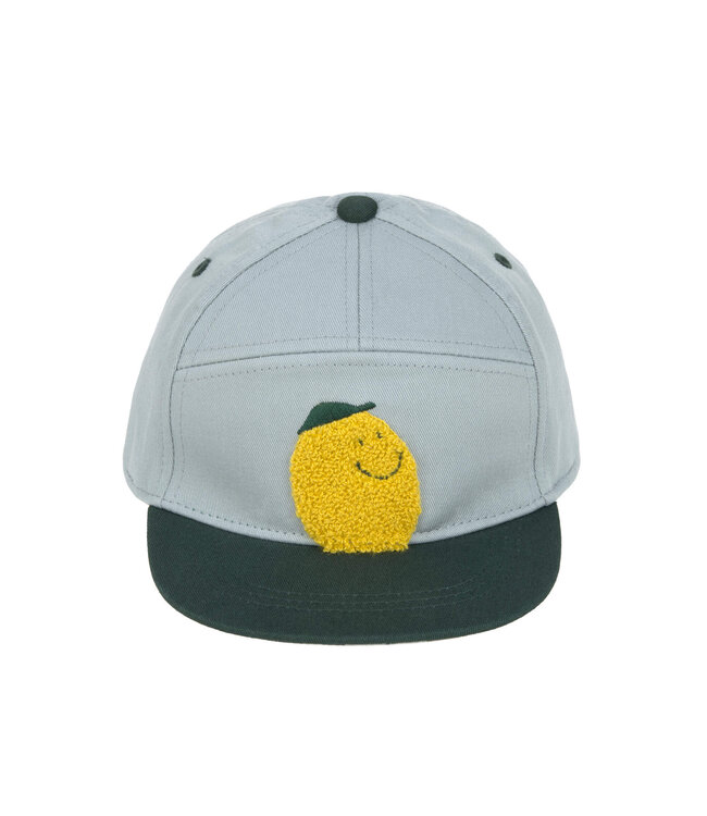 Lassig - Kids skater cap Lemon light blue/dark green 1/2Y