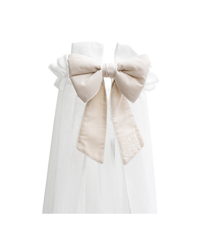 My First collection - Valentina bow beige for canopy