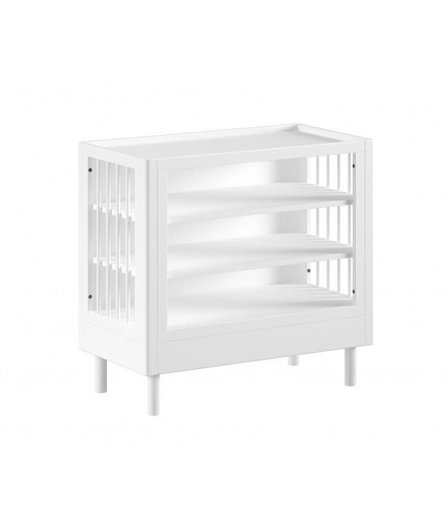 Vipack Vipack - Jaxx FORREST Beech Verzorgingstafel / Commode wit