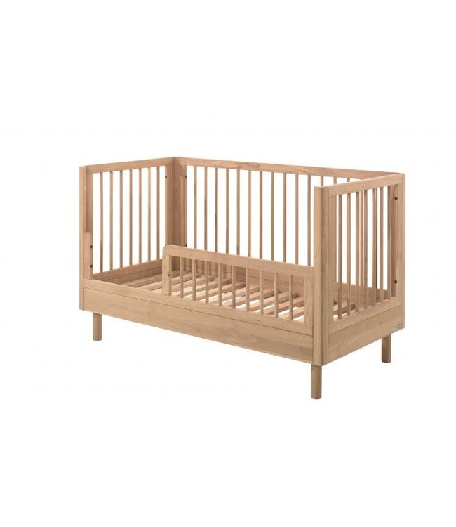 Vipack - Jaxx FORREST babybed OAK 70 X 140 CM + ombouw toddler