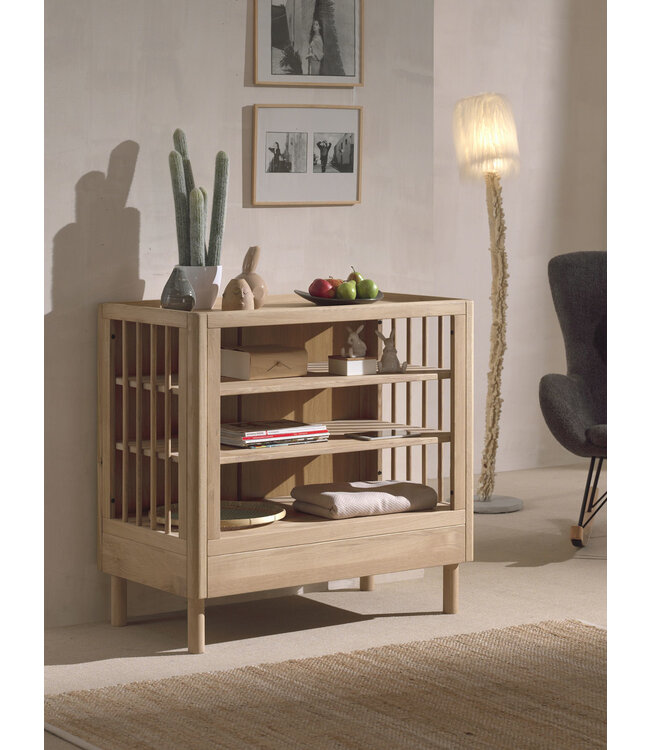Vipack - Jaxx FORREST  Verzorgingstafel / Commode OAK