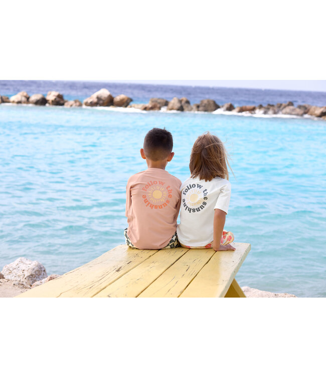 Lassig - LSF Short sleeve Rashguard Sunshine Sea Salt