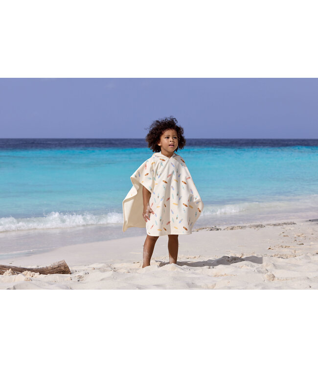 Lassig - LSF Beach poncho Surfboards Sea Salt