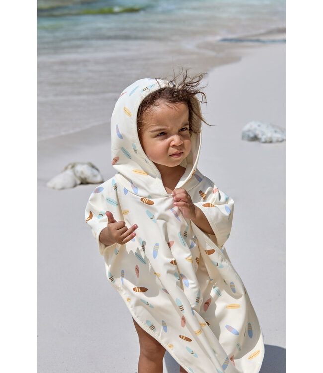 Lassig - LSF Beach poncho Surfboards Sea Salt