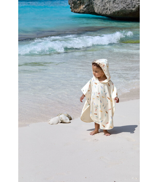 Lassig - LSF Beach poncho Surfboards Sea Salt