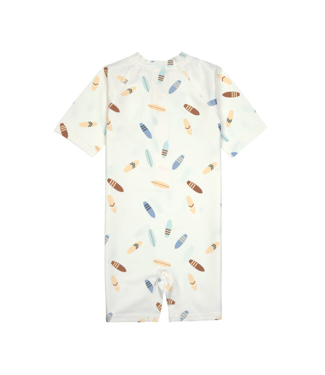 Lassig - LSF Short sleeve Sunsuit Surfboards Sea salt