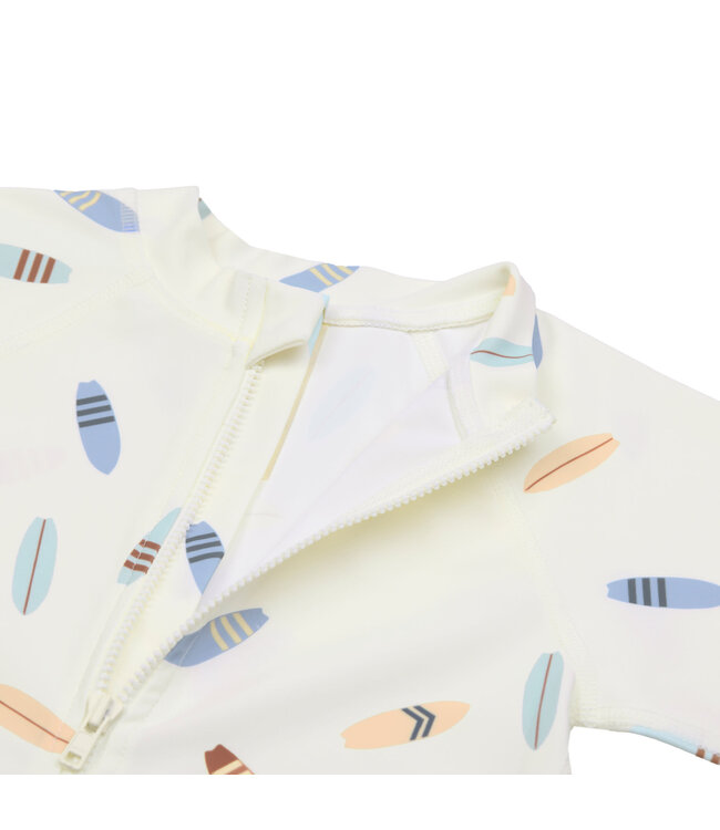 Lassig - LSF Short sleeve Sunsuit Surfboards Sea salt