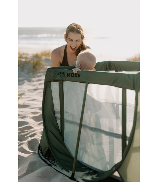 AeroMoov - Reisbed - Green moss