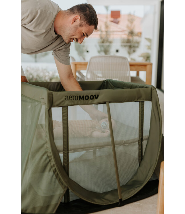 AeroMoov - Reisbed - Green moss