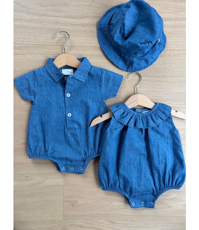 Living Nature - Babyromper jeans Julien