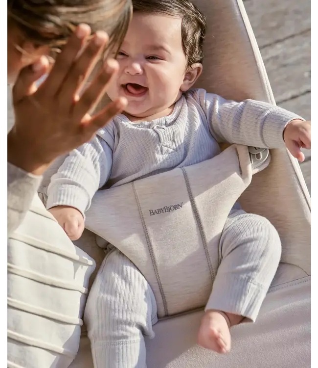 BabyBjorn - Bouncer bliss 3D Jersey Light beige