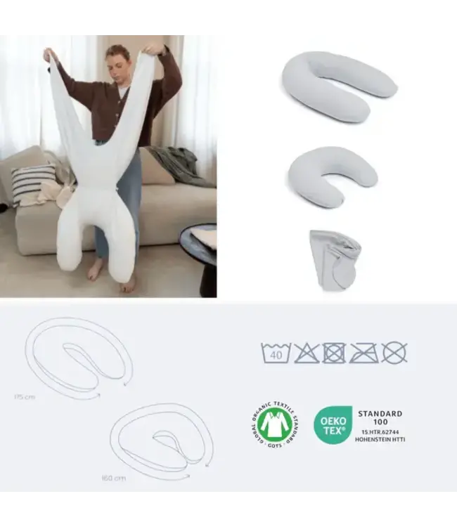 Doomoo - Twisty Pearl grey