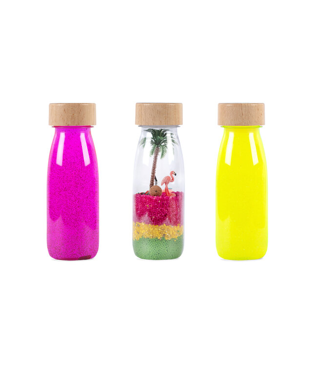 Petit Boum – Set van 3 Sensorische flessen – Paradise
