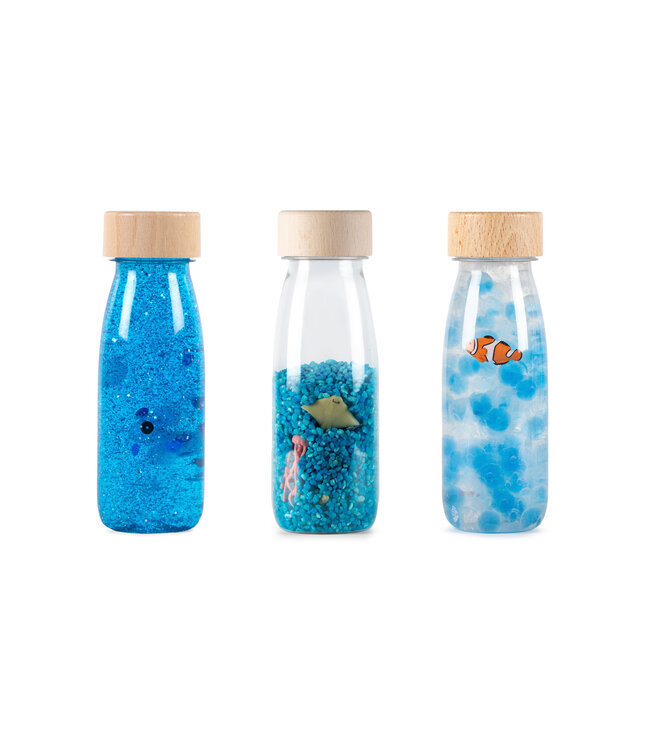 Petit Boum – Set van 3 Sensorische flessen – Serenity