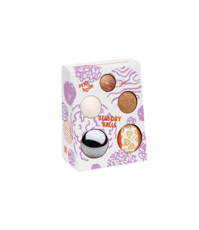 Petit Boum Petit Boum - Sensory toys – Set van 5 sensorische ballen