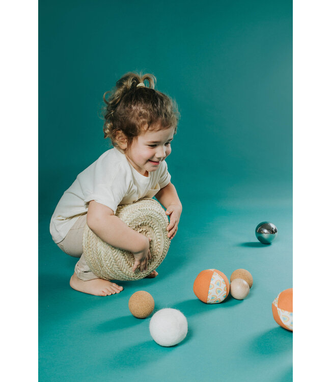 Petit Boum - Sensory toys – Set van 5 sensorische ballen
