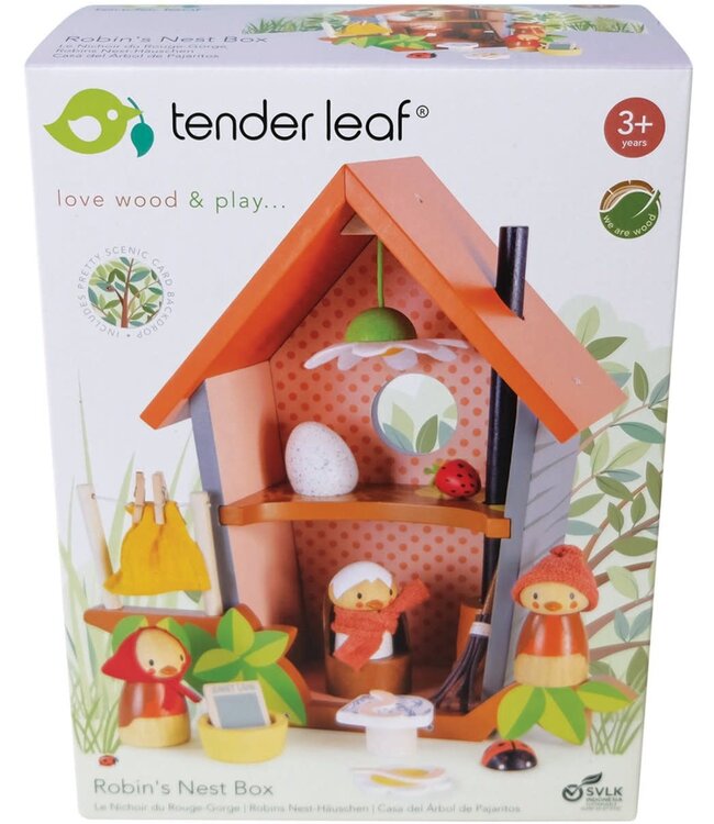 Tender Leaf - Roodborstje nestkast