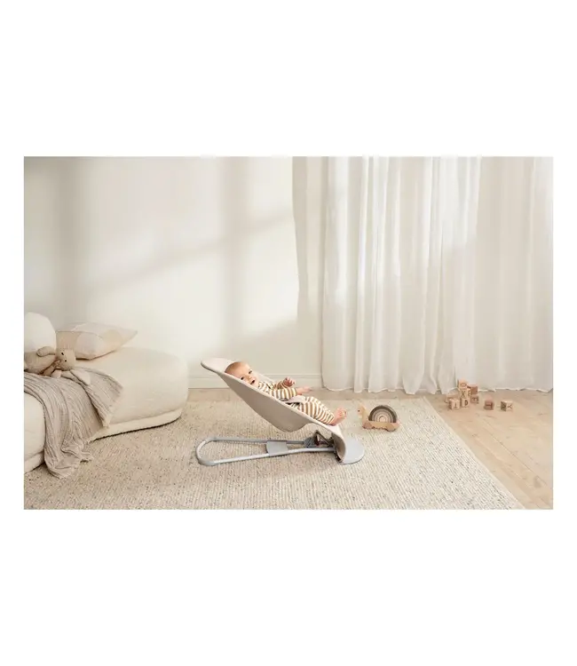 BabyBjorn - Bouncer bliss woven melange - Light beige